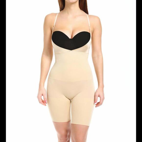 Maidenform Firm Control Top To Bottom Smoothing shapewear bodysuit Size XL NWT - Picture 1 of 8